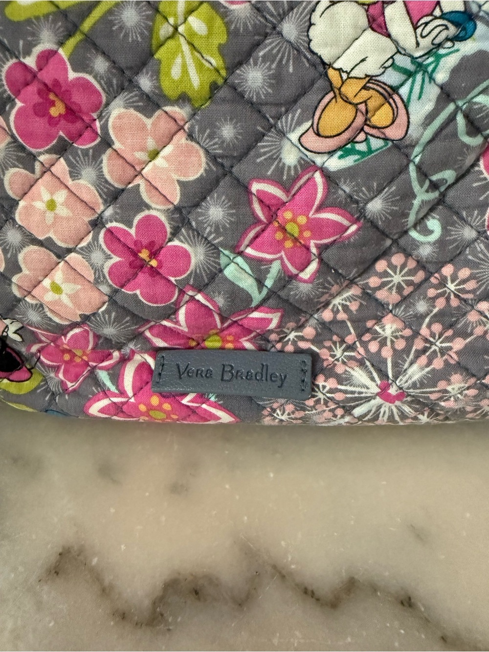Vera Bradley X Disney Minnie Mouse and Friends Triple Zip Hipster Crossbody Bag - Picture 2 of 11
